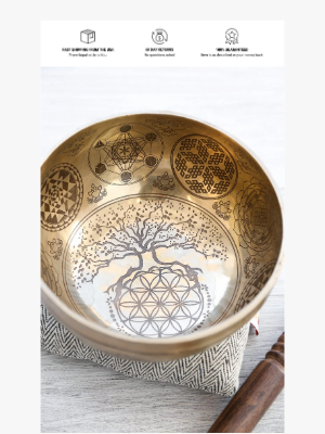 DharmaShop - Sacred Geometry Singing Bowl is Back ✨