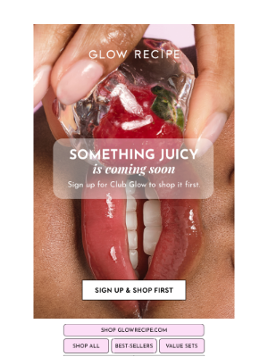 Glow Recipe - Something *juicy* is coming