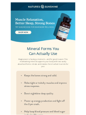 Nature's Sunshine - Move Better, Sleep Better, Boost Energy