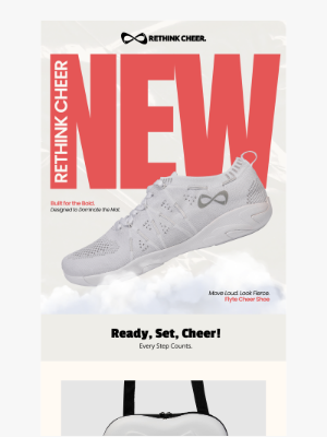 Nfinity Athletic - Ready, Set, Cheer! Your New Shoes Are Here 👟✨