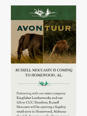Russell Moccasin Co. - The wildcat is out of the bag! Two big announcements...