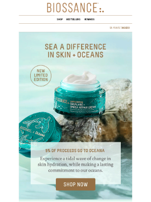BIOSSANCE - Your fav moisturizer now with purpose🙌
