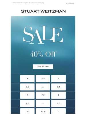 Stuart Weitzman - Confirming 40% Off, Happening Now