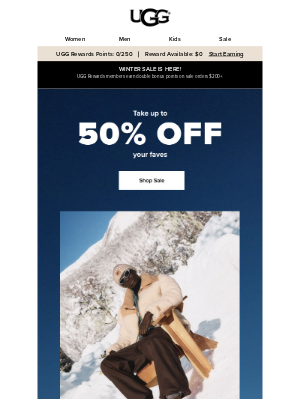 UGG - ICYMI: UP TO 50% OFF