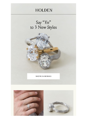 HOLDEN - 🚨 new engagement rings are here 🚨