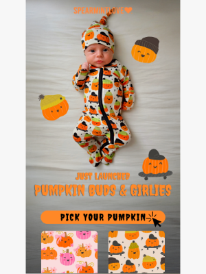 Spearmint Ventures  Llc - 🎃🎀🛹 NEW: Pumpkin Buds & Pumpkin Girlies