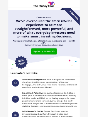 The Motley Fool - You’re Invited…