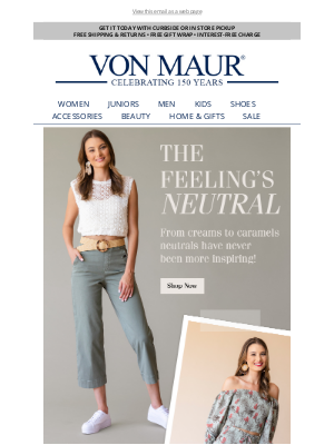 Von Maur - Put It In Neutral!