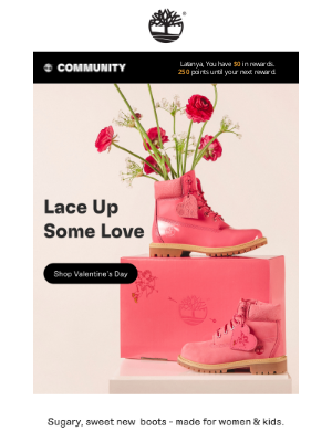 Timberland - NEW Valentine's Day Boots Are Here!