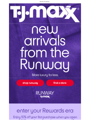 NEW Runway you've been waiting for 💜