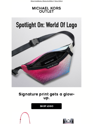 Michael Kors - New Logo Styles Are Ready To Glow