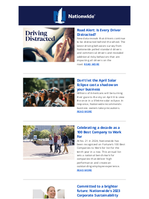 Nationwide - New from Nationwide: Catch up on the latest stories