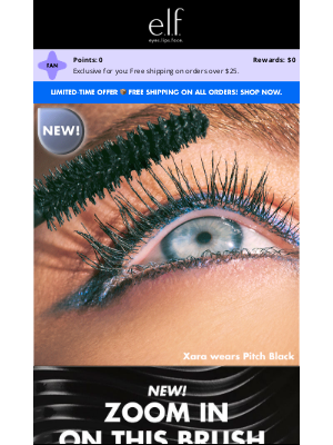 e.l.f. Cosmetics - This NEW mascara delivers major curl power ➰