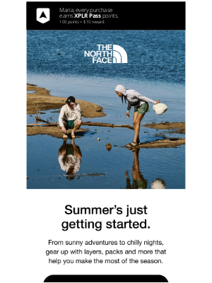 The North Face - New drops for summer: Coming in hot