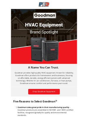 Power Equipment Direct - Goodman – A Name You Can Trust 