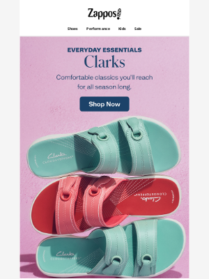 Zappos - Clarks: classic meets comfort