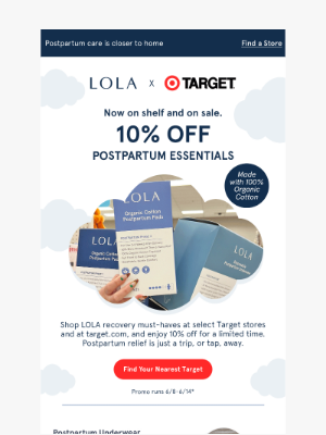 LOLA - On sale at Target this week only 🎯👀