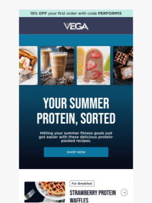 Vega - Hit Your Protein Goals This Summer 💪