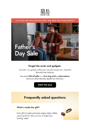 Atlas Coffee Club - Need the perfect Father’s Day gift? 👀