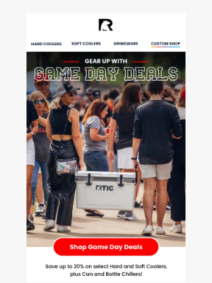RTIC Outdoors - 🗣️ Game Day Deals are here!