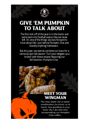 Death Wish Coffee Company - Pumpkin & Pig Skin