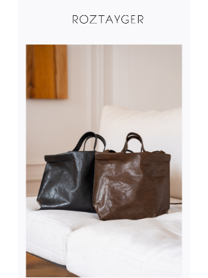 Roztayger - Introducing: BEA MOMBAERS Leather Bags 👜