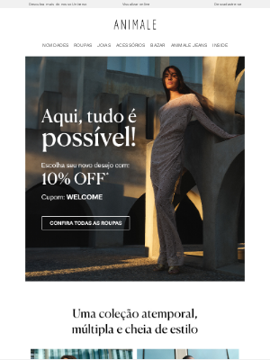 Animale (Brazil) - heather, que bom ter você na Animale!