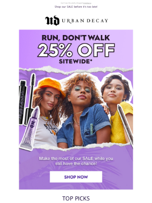 Urban Decay (UK) - Marcus, 25% off* ends soon