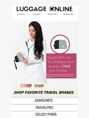 LuggageOnline - Spring Spotlight Steal!!!