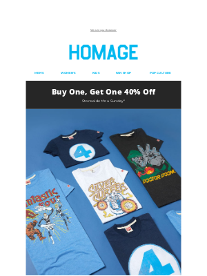 HOMAGE - Get ready for the return of The Fantastic Four