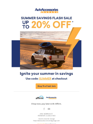 AutoAccessoriesGarage - Catch Summer Savings Now! ☀️