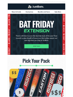 There’s Still Time ⌛ Bat Friday Extension