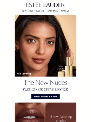 Estée Lauder - Going Nude ✨ New Shades of Pure Color Lipstick