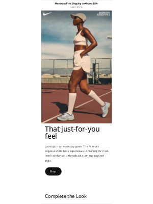 Nike - Eye-catching comfort