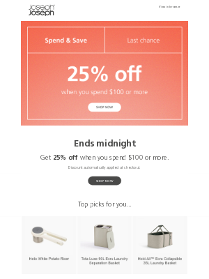 Joseph Joseph - Olga, Don't miss 25% off