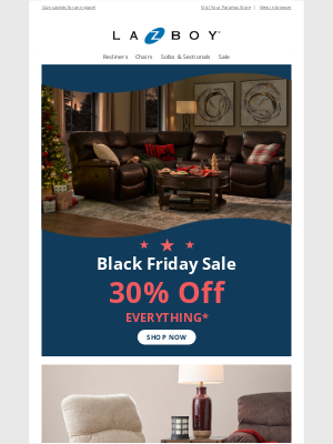 La-Z-Boy - Sectionals | Incredible Deals | Black Friday Sale