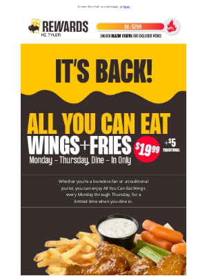 Buffalo Wild Wings - Craving wings? 🍗​