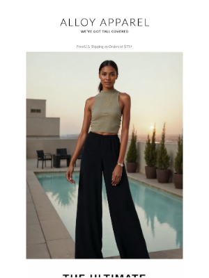 Alloy Apparel - Summer (and These Pants) Look Good On You