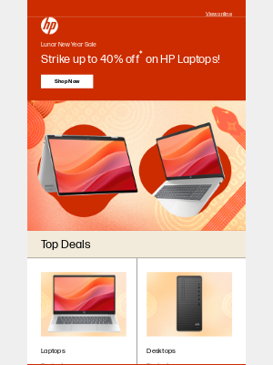 HP (Australia) - Lunar New Year Sale: Celebrate with Prosperous Savings!