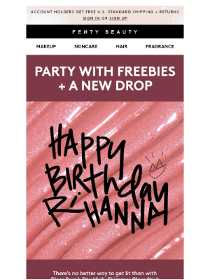 Fenty Beauty - Freebies goin’ fast, get ‘em while you can