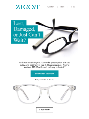 Zenni Optical - Hurry, hurry⚡