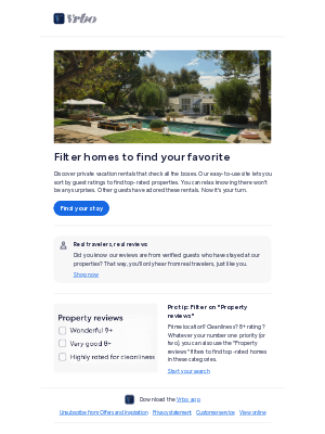 VRBO - Top-rated homes are a few clicks away