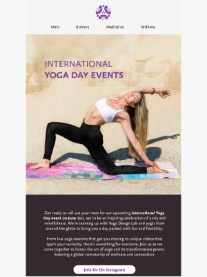 Hugger Mugger - Happy International Yoga Day! Last Chance to Enter + See Who’s Celebrating