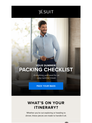 X Suit - Packing your bags? ☀️🧳 Don’t forget this.