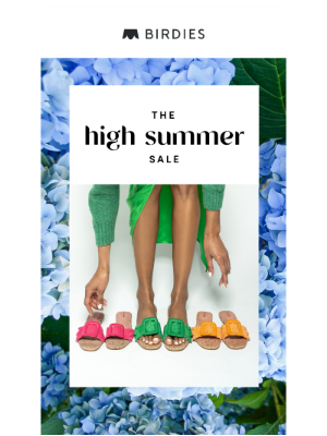 Birdies - PSA: Sandals on sale for a limited time