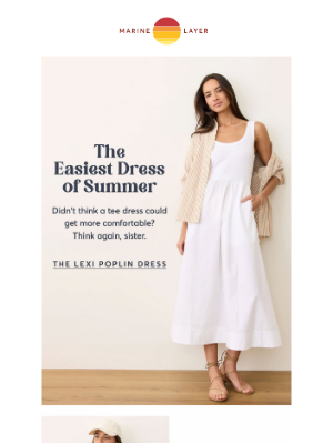 Marine Layer - Part Tee. Part Dress. All Flattering.