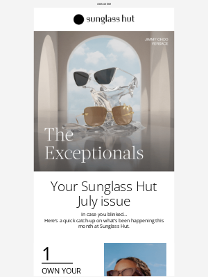 Sunglass Hut - This month at Sunglass Hut: Recapped