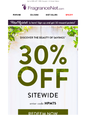 FragranceNet - 📣 30% OFF Fragrance, Skincare, Haircare & More!
