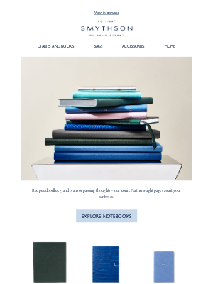 Smythson - If it matters, write it down