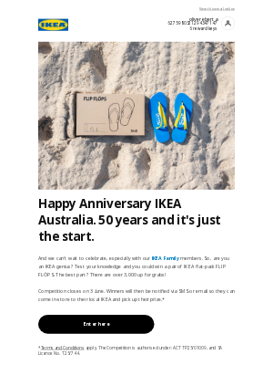 IKEA (AU) - Are you an IKEA genius? Test your knowledge to win!